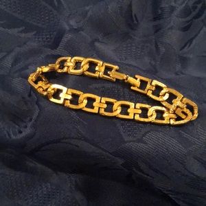 Gold plated bracelet